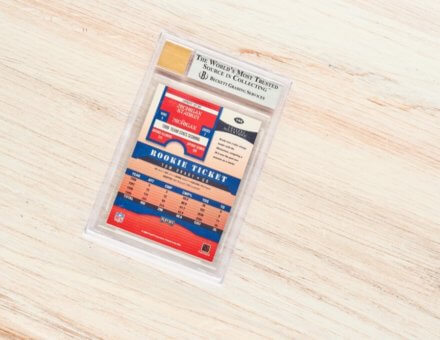 2000 Playoff Contenders Tom Brady Autographed Rookie Card