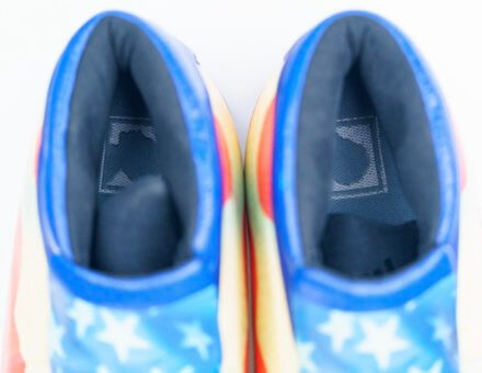 2002 LeBron High School Sneakers Gifted by Kobe