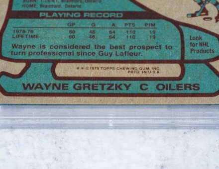 1979 Topps Wayne Gretzky #18 Rookie Card