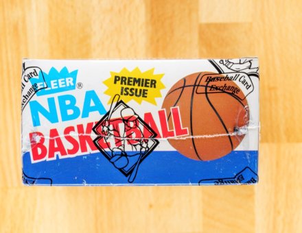 1986-87 Fleer Basketball Wax Box (Sealed)