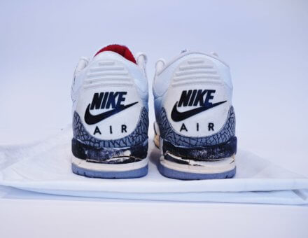 1988 Michael Jordan Nike Air Jordan III Sneakers (Signed)