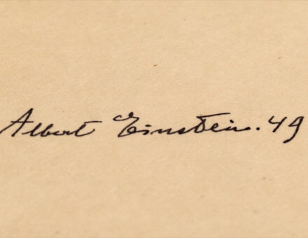 First Edition of Philosopher-Scientist by Einstein (Signed)
