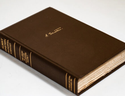 First Edition of Philosopher-Scientist by Einstein (Signed)