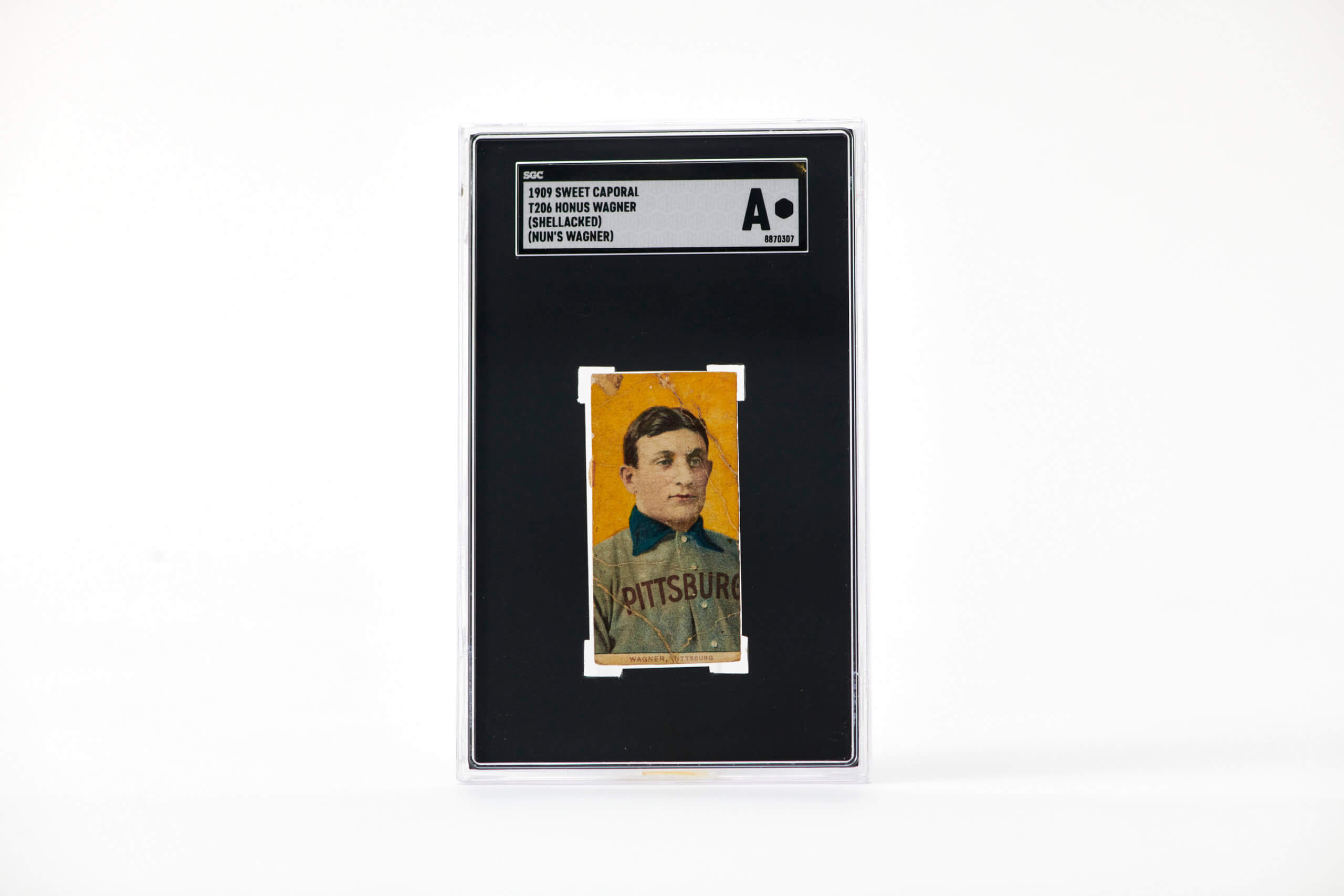 Rally’s Honus Wagner “T206” Card – the Nun’s Honus card
