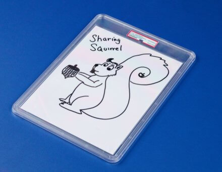 GARY VEE: ORIGINAL VEEFRIEND SKETCH (SHARING SQUIRREL)