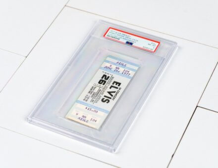 1977 Elvis Presley Last Live Performance Ticket