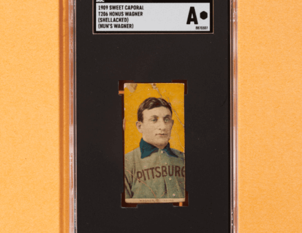 1909-1911 T206 Honus Wagner Card